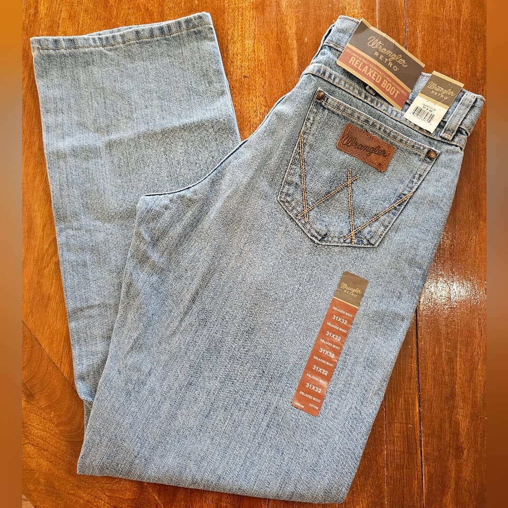 NWT Wrangler Retro western men's jeans